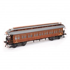 Wooden model train: Passengers Coach Passenger car