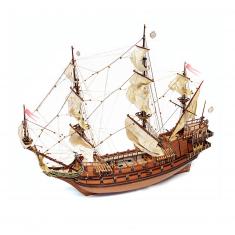 Schiffsmodell aus Holz: Apostol Felipe