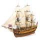 Miniature Maquette de bateau en bois : Endeavour
