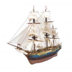 Wooden ship model: Bounty