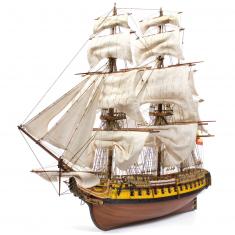 Wooden ship model: NS Mercedes