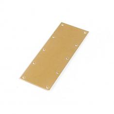 Accessoire pour maquette bateau en bois : Plaque laiton (47 x 16 x 0,3mm)