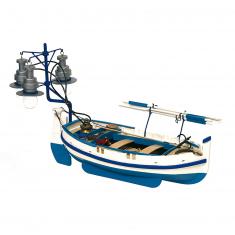 Schiffsmodell aus Holz: Calella