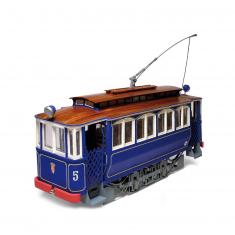 Wooden tram model: Barcelona