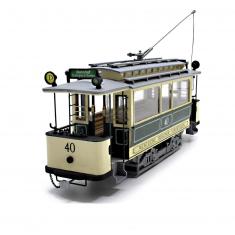 Wooden tram model: Berlin