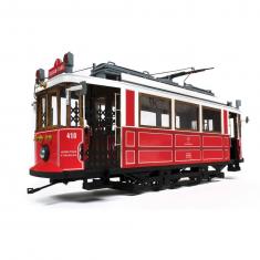 Maquette de tramway en bois : Istanbul