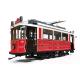 Miniature Wooden tram model: Istanbul