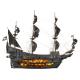 Miniature Maquette bateau en bois : Flying Dutchman