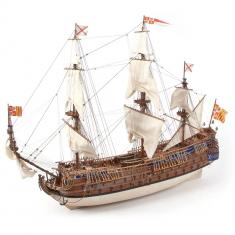 San Felipe wooden ship model