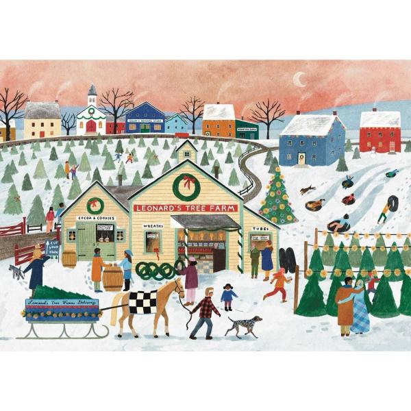 Puzzle 1000 pièces : La ferme de Leonard - Olleo-99952745