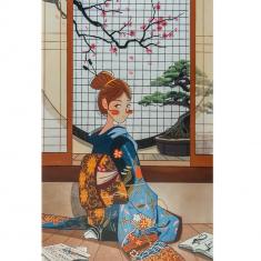Puzzle 500 Teile: Sie, Ami