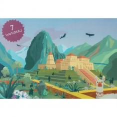 Puzzle 1000 pieces : Machu Picchu - Inca Temple
