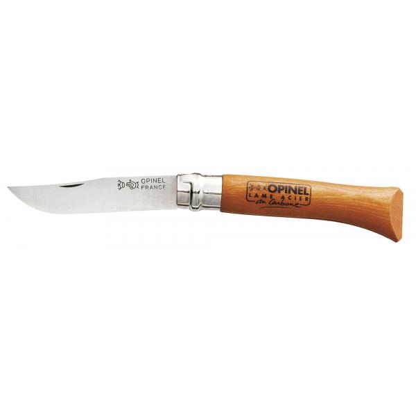 Couteau Opinel acier carbone N. 8  - OPINEL - LC218