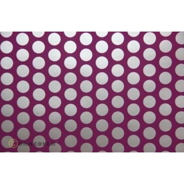 Oracover Fun Purple/Silver 2m - 5523792-ORA41-015-091-002