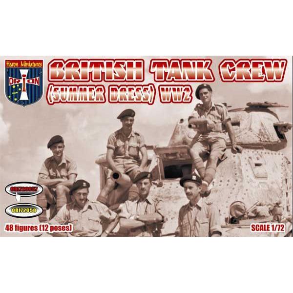 WWII British Tank Crew (Summer Dress) - 1:72e - Orion - ORI72057