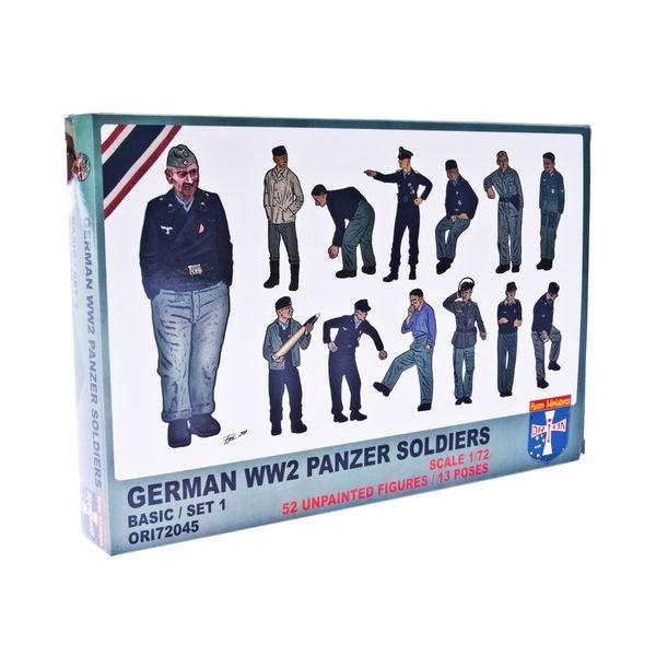 WWII German panzer soldiers, set 1 - 1:72e - Orion - ORI72045