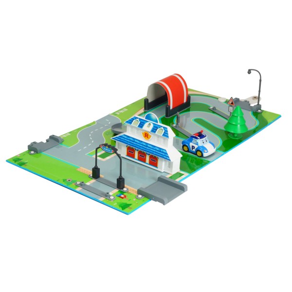 Aire de jeu 3D Robocar Poli : Quartier Général - Ouaps-83280