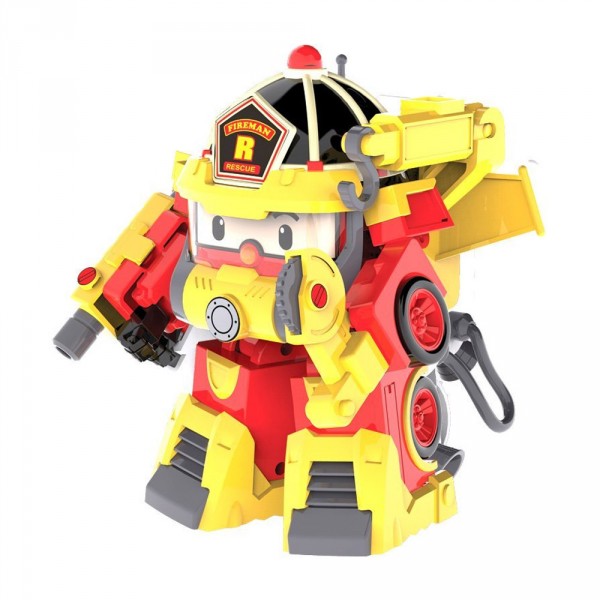 Véhicule transformable Robocar Poli : Roy super pompier - Ouaps-83314
