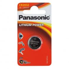 Panasonic Batterie Lithium CR2032 3V Blister (1-Pack) CR-2032EL/1B