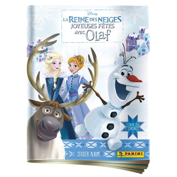 Album pour stickers La Reine des Neiges (Frozen) : Joyeuses fêtes avec Olaf - Panini-2334-009