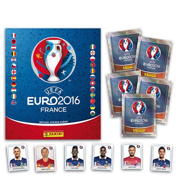 Cartes à collectionner UEFA Euro 2016 : Album et 50 stickers - Panini-2203-015