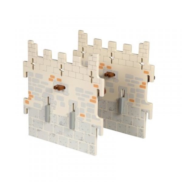 Armsmaster's Castle Extension: 2 Intermediate Walls - Papo-60024