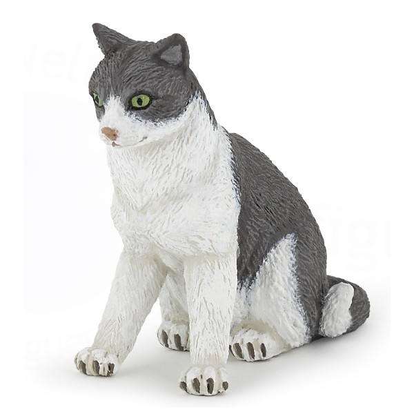 Cat figurine: Sitting cat - Papo-54033