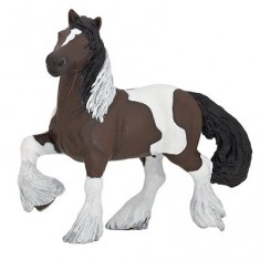 Figurine Cheval Cob irlandais bai