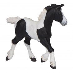 Figurine Cheval Cob Noir : Poulain