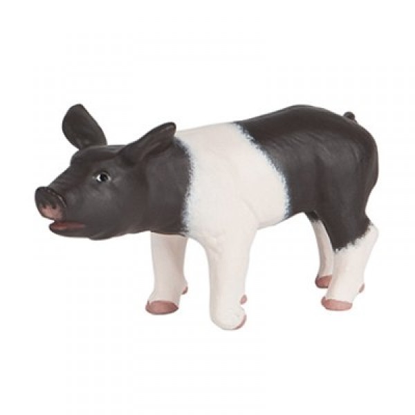 Figurine cochon : Cochonnet noir et blanc - Papo-51139