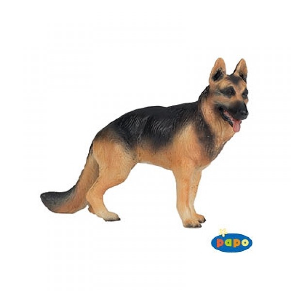 Dog Figurine: German Shepherd - Papo-54004