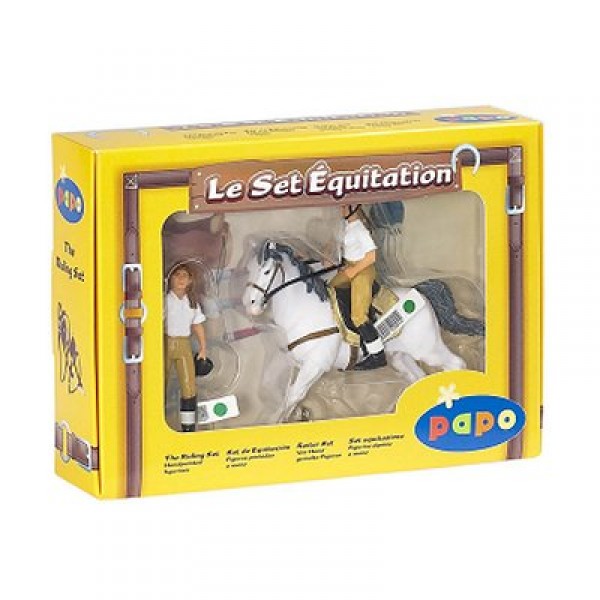 Equitation 1 : Coffret de figurines - Papo-50080