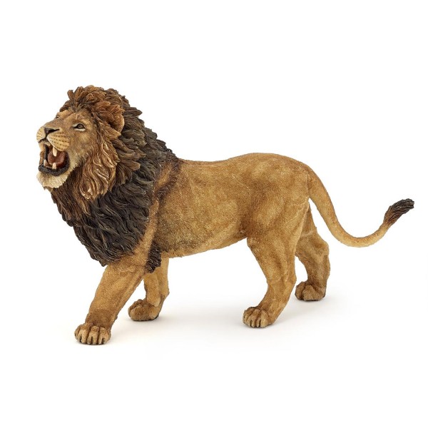 Estatuilla de león rugiente - Papo-50157