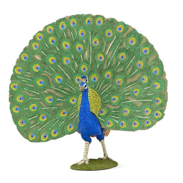 estatuilla de pavo real - Papo-51161