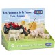 Miniature Farm animal figurine: Box 1: 5 figurines