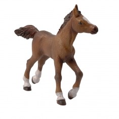 Figura de caballo anglo árabe: potro