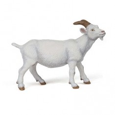 Figura de cabra blanca