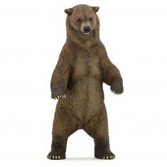 Figura de oso grizzly