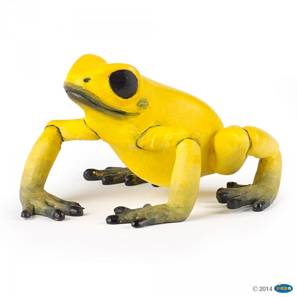 Figura de rana ecuatorial amarilla - Papo-50174