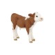 Miniature Figura de vaca Simmental: Ternero