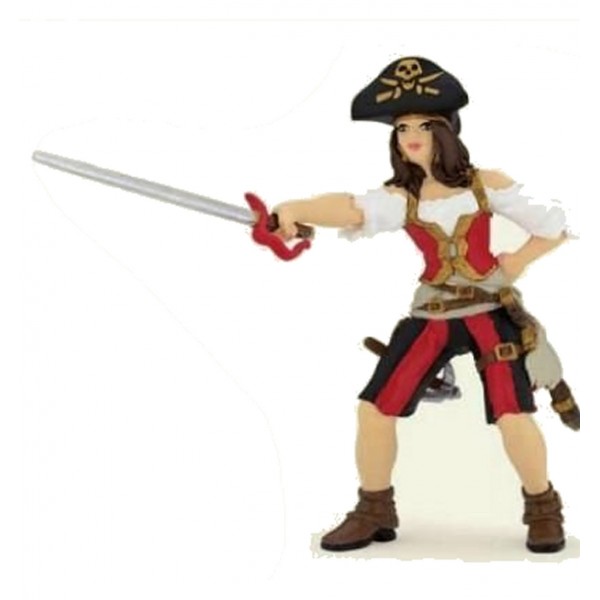 Figura mujer pirata - Papo-39466