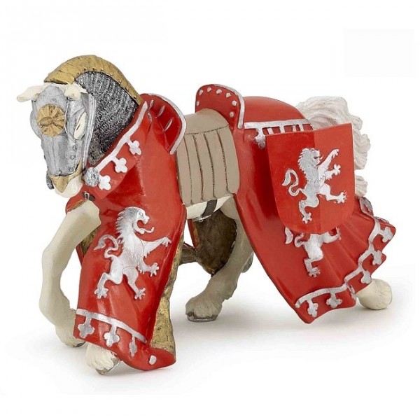 Figurine cheval du prince Richard rouge - Papo-39772