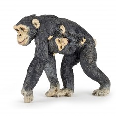 Figurine Chimpanzé et son bébé