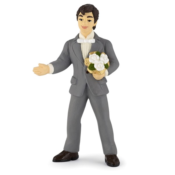 Figurine marié au bouquet - Papo-39012