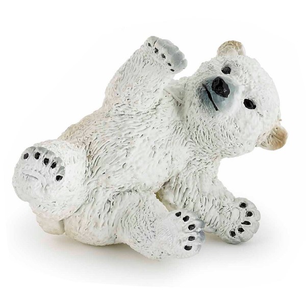 Figurine Ours : Bébé ours polaire jouant - Papo-50143