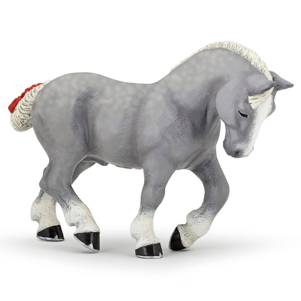 Figurine Percheron gris - Papo-51551