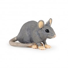 Gray Mouse Figurine