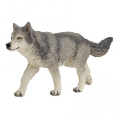 Gray Wolf Figurine