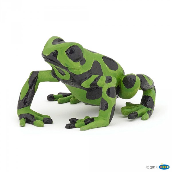 Green Equatorial Frog Figurine - Papo-50176