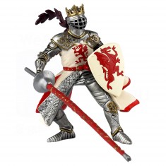 King figurine with red dragon